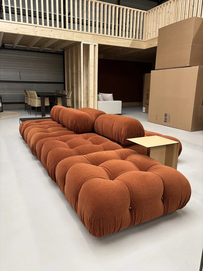 B&B Italia Camaleonda Licata 333 Terracotta Velours & Leder