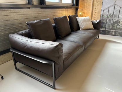 Flexform Flexform Zeno 5 zits Premium Leder Testa di Moro