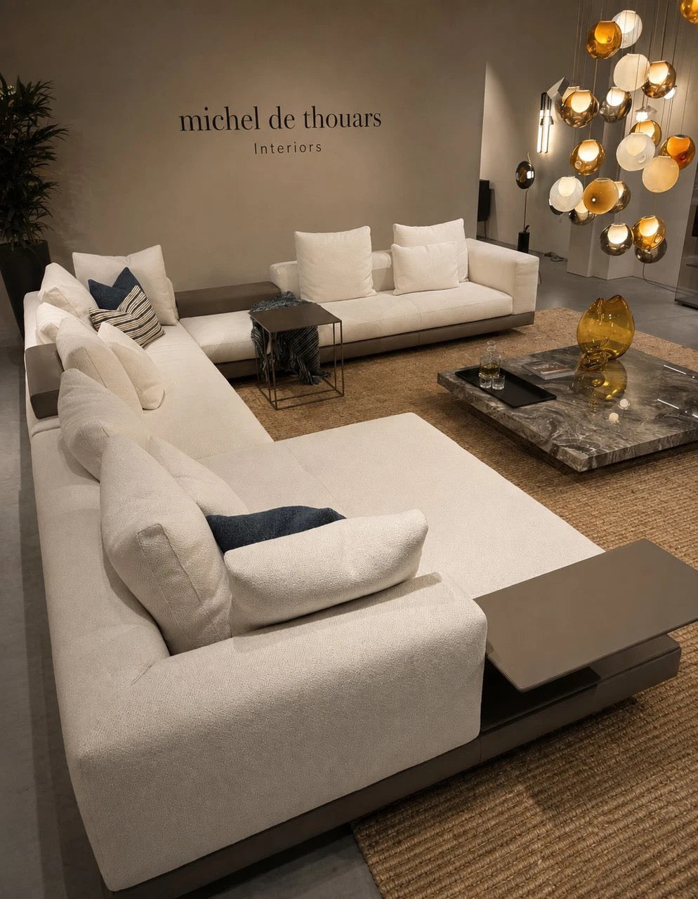 Minotti Connery Configuratie 01 497x377cm Stof Tibet Leder Aspen