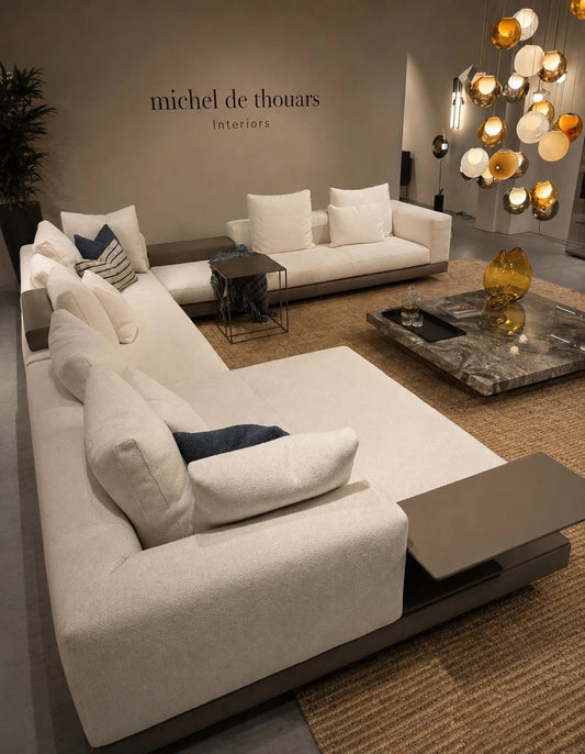 Minotti Connery Configuratie 01 497x377cm Stof Tibet Leder Aspen