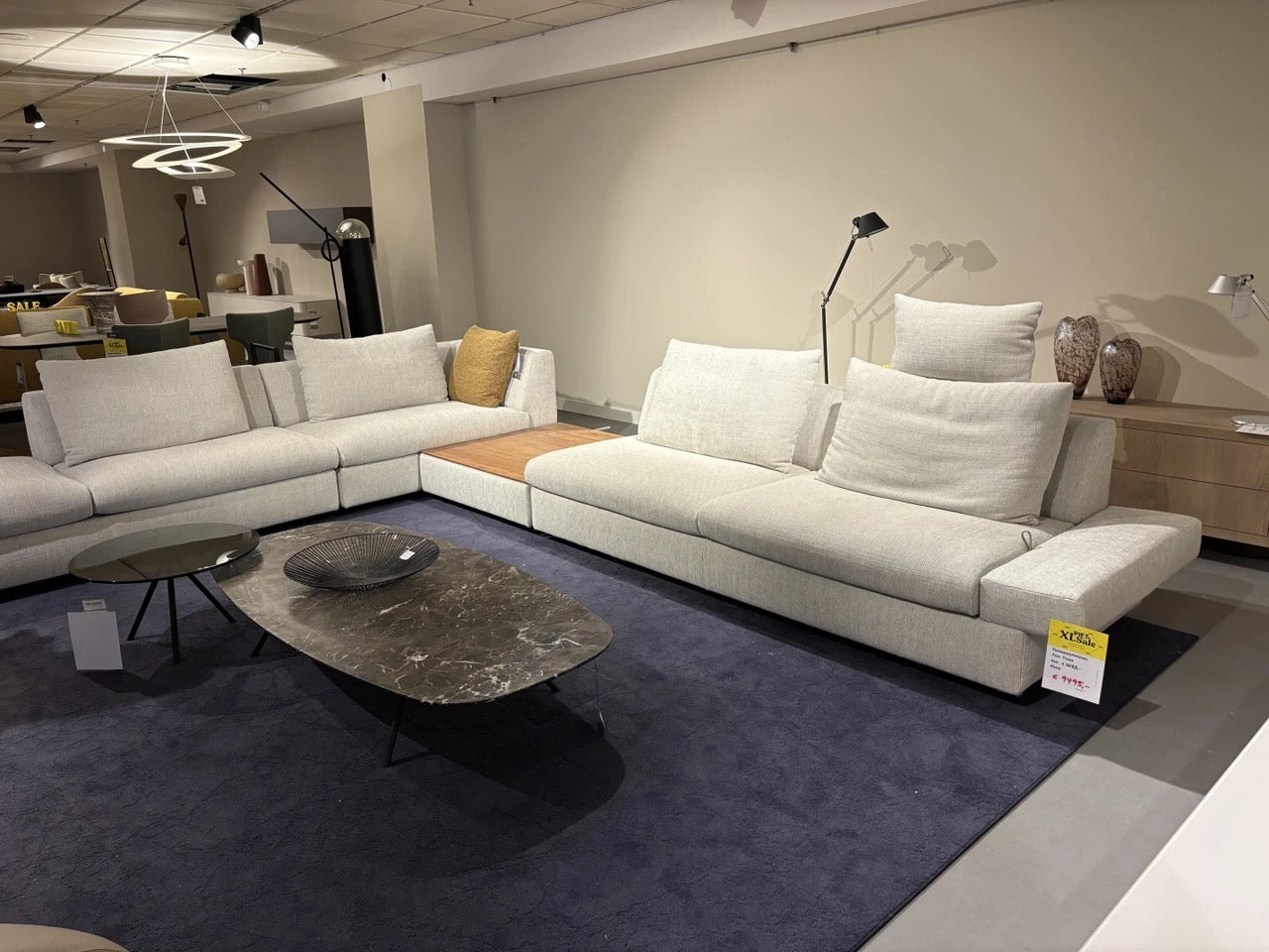 Jori Tigra Divanbase modulaire hoekopstelling