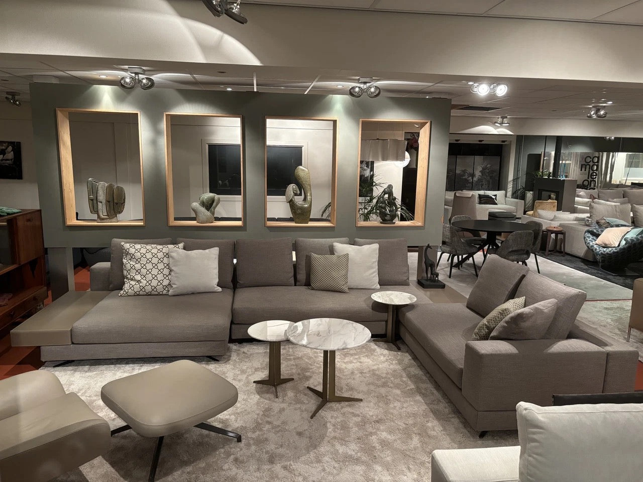 Minotti White Modulaire Hoekbank – Flexibel en Innovatief Design