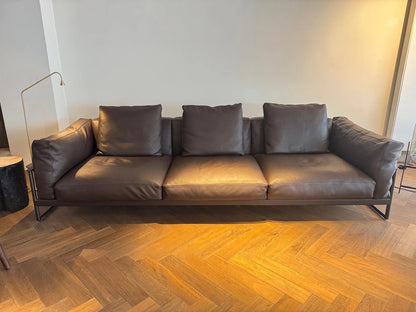 Flexform Flexform Zeno 5 zits Premium Leder Testa di Moro