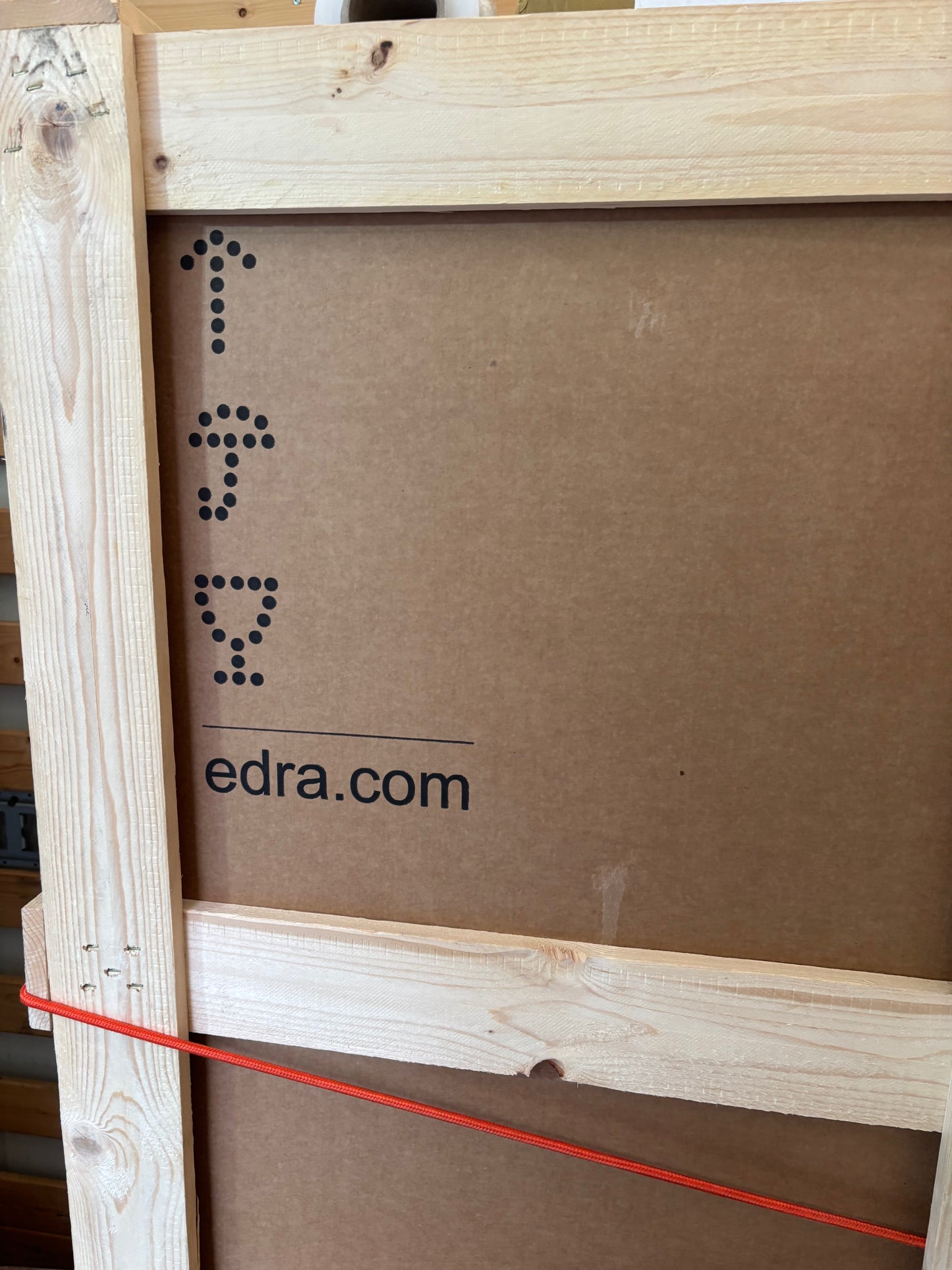Edra Boa 020 tubelar sofa new in box Q1 2026
