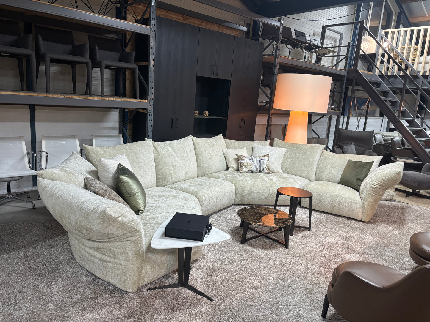 Edra “standard” sofa modulair fabric cat. T 8499 LP € 33.180,-