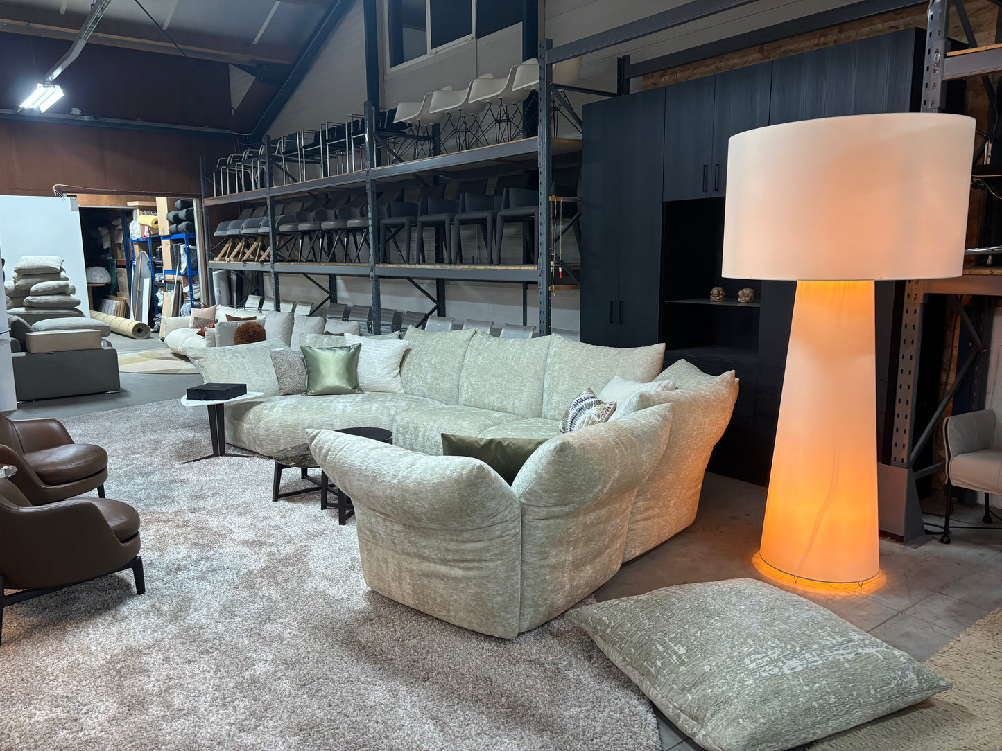 Edra “standard” sofa modulair fabric cat. T 8499 LP € 33.180,-