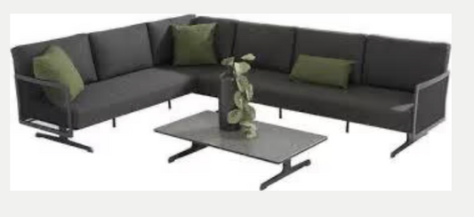 4SO Lounge set Kaya in Antrazhit all weather