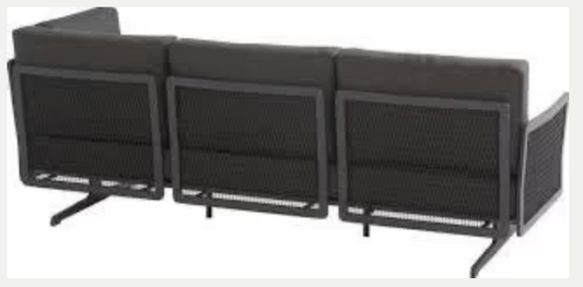 4SO Lounge set Kaya in Antrazhit all weather