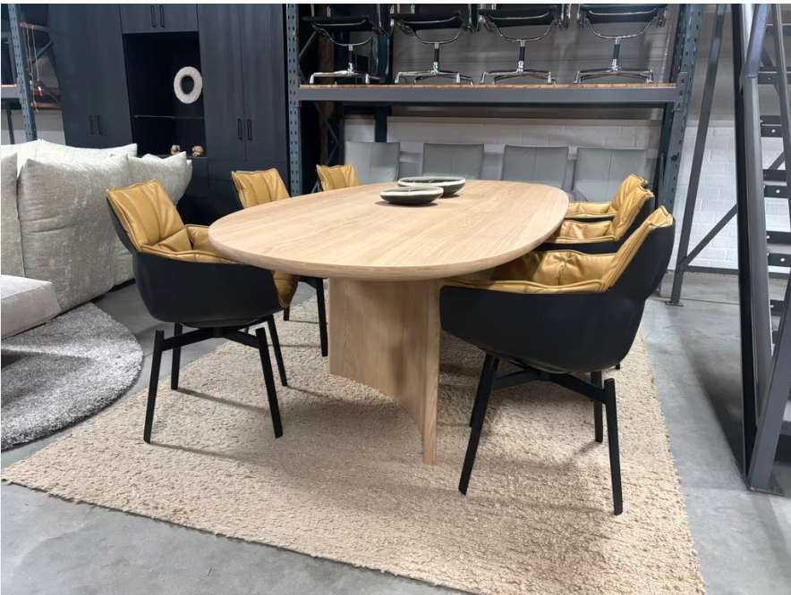 6 x B&B Italia Husk dining chairs in Gamma leder