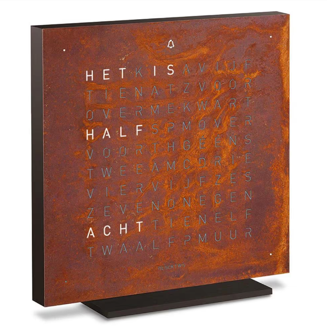 Qlocktwo earth 13.5 Biegert & Funk