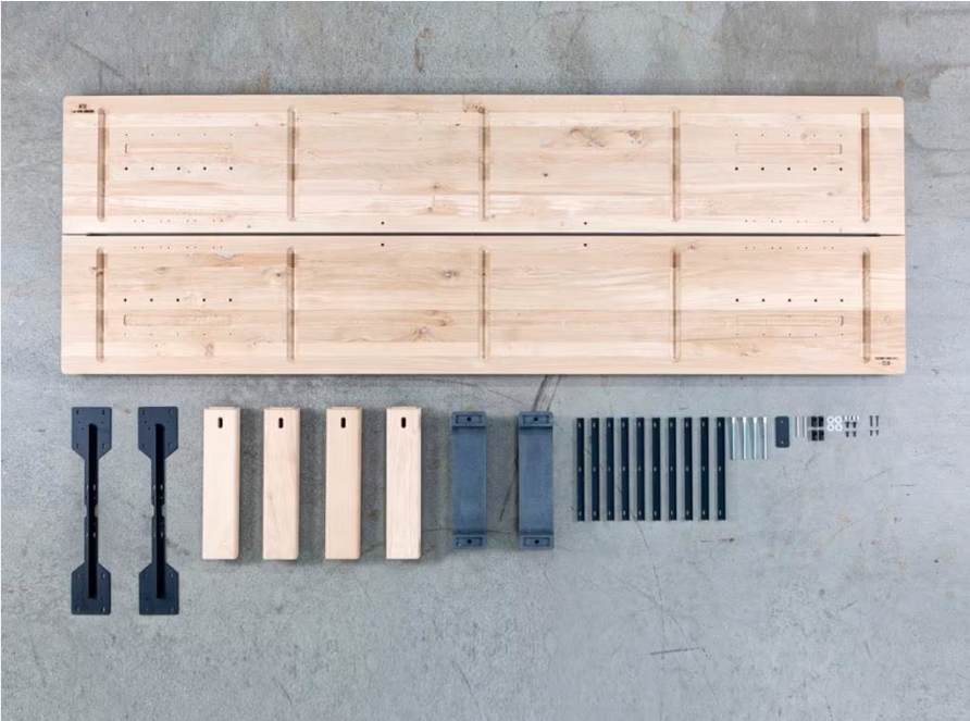Arco base tafel 100x240 cm