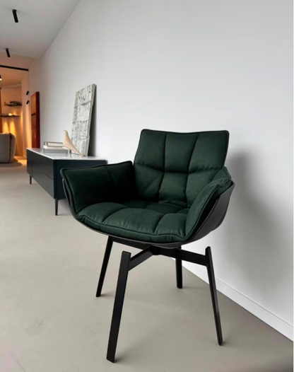 B&B Italia Husk swivel dining Chair  cat A