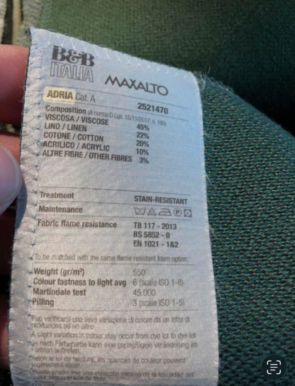 B&B Italia Husk swivel dining Chair  cat A