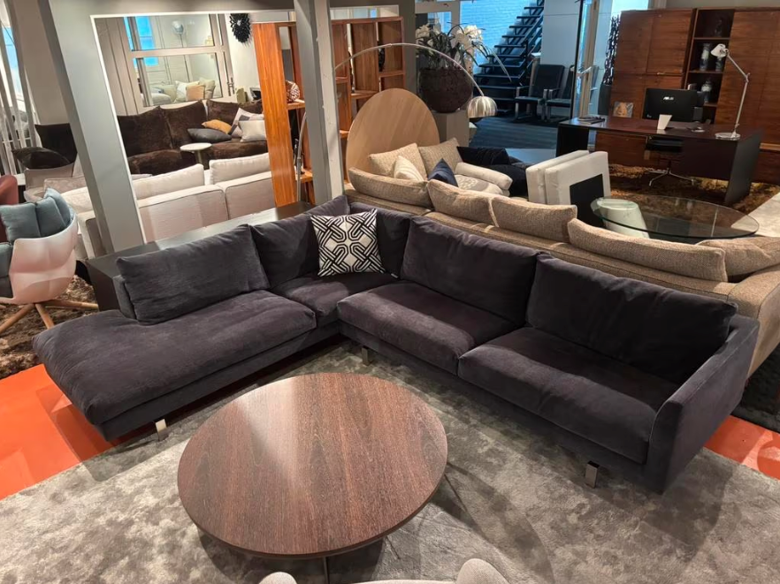 Monti’s Axel hoekbank 250x320 stof byzant velours