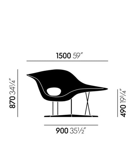 Originele Vitra “ La Chaise “