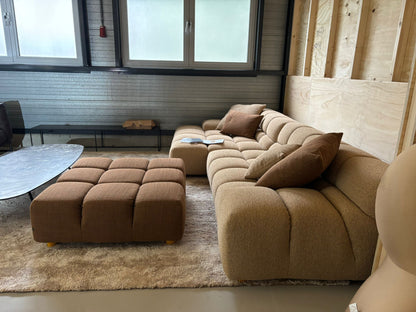 B&B Italia Tufty time ‘20 modulaire hoekbank stof Sambuco