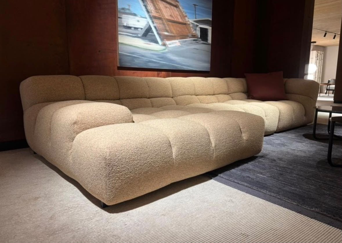 B&B Italia Tufty time ‘20 modulaire hoekbank stof Sambuco