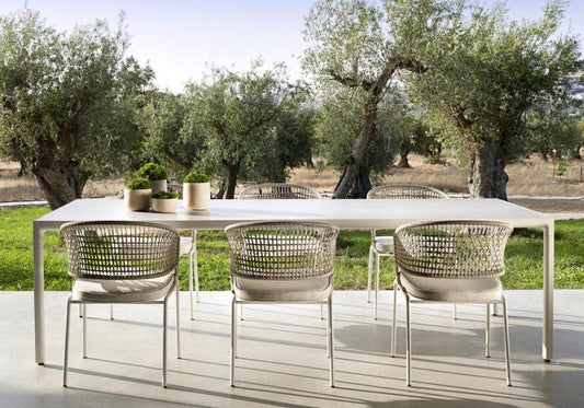 Tribù Illum outdoor eettafel – keramiek, 100 × 267 cm – foto 1