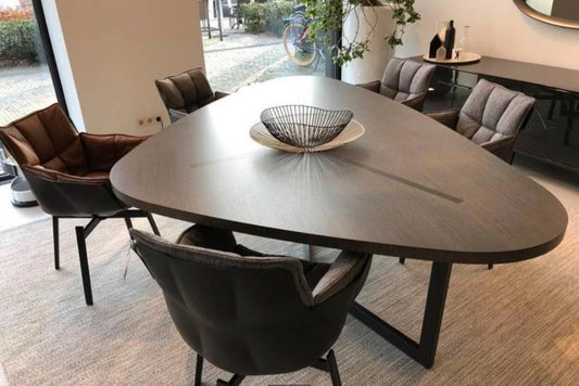 B&B Italia Seven Table in smoke oak