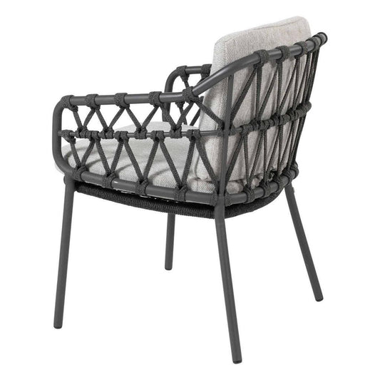 4 Seasons Outdoor Calpi eetkamerstoel – antraciet – foto 1