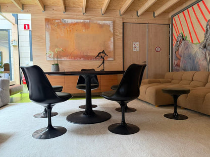 Knoll Saarinen Tulip eetkamerstoelen – zes stuks – foto 3