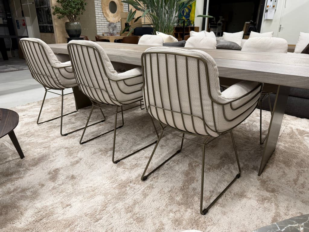 Janua outdoor tafel en Freifrau eetkamerstoelen – set – foto 2