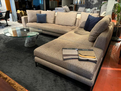 Maxalto Lucrezia hoekbank – bouclé Losanna 207, 349 × 249 cm – foto 3