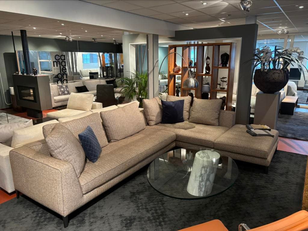 Maxalto Lucrezia hoekbank – bouclé Losanna 207, 349 × 249 cm – foto 4