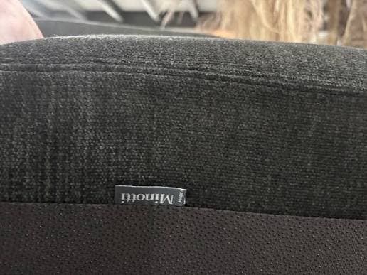 Minotti Coley fauteuil met Ottoman – stof categorie G – foto 9