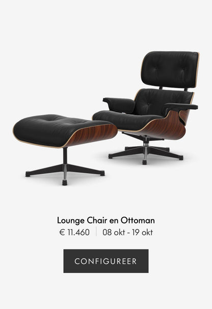 Vitra Eames Lounge Chair XL en Ottoman – premium palissander – foto 4