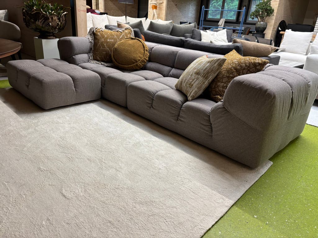 B&B Italia Tufty-Time bank met poef – 109 × 300 cm – foto 1