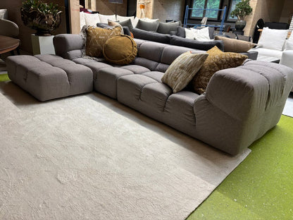 B&B Italia Tufty-Time bank met poef – 109 × 300 cm – foto 1