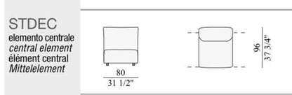 Edra Standard modulaire hoekbank – vijf elementen, 350 × 350 cm – foto 15