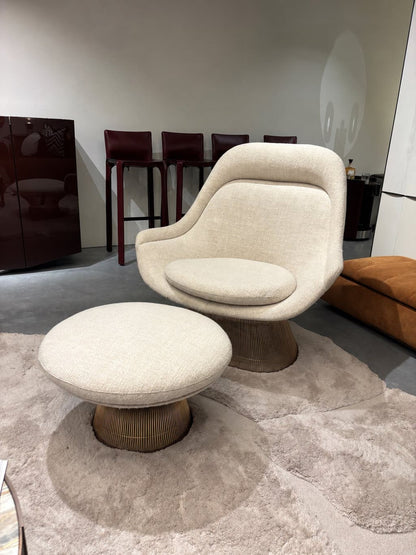 Knoll Warren Platner fauteuil – 18-karaats goudafwerking – foto 1
