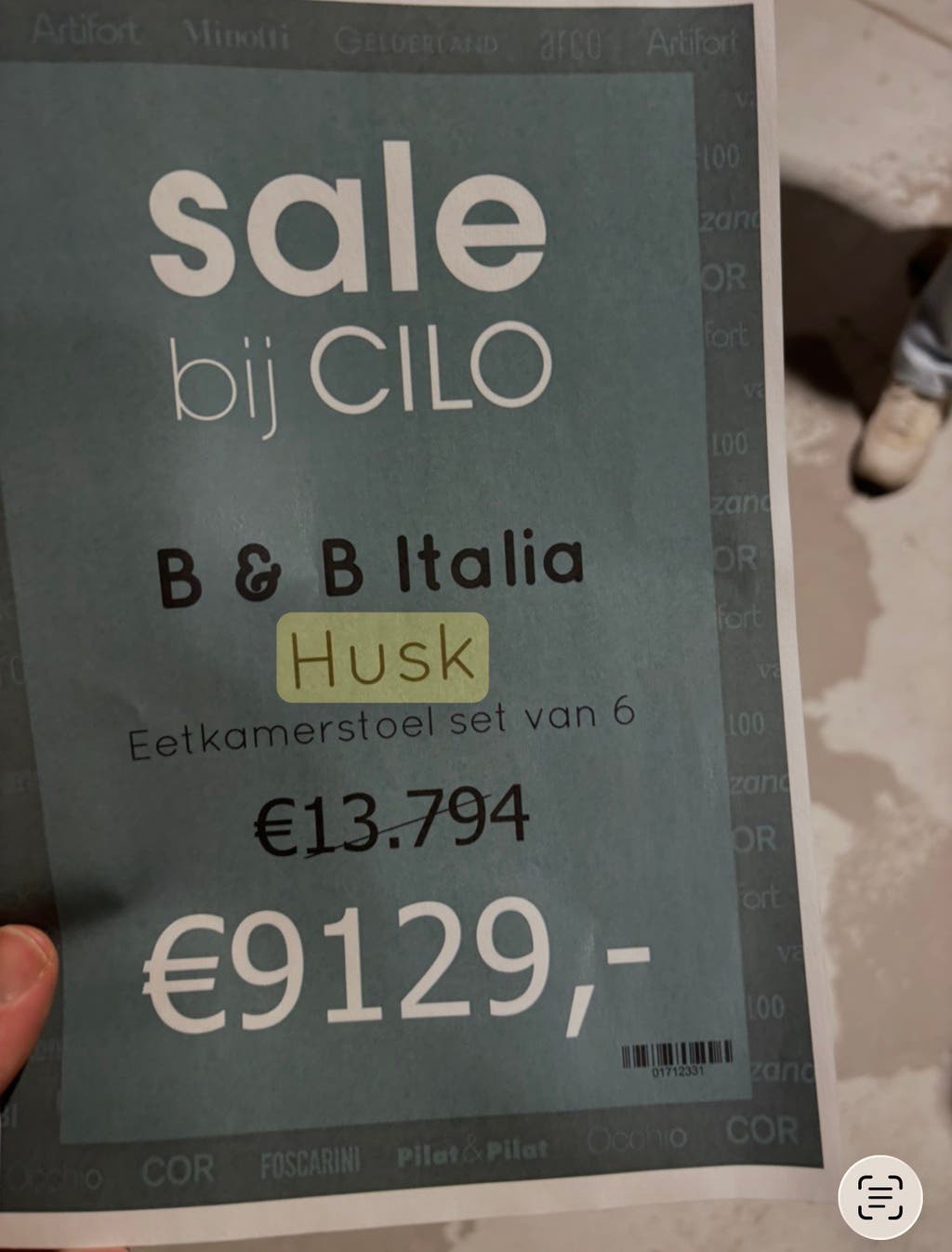 B&B Italia Husk Limited Edition – Cilo uitvoering – foto 7