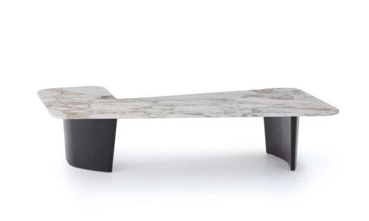 Minotti Song Corner console – Calacatta Oro marmer – foto 2
