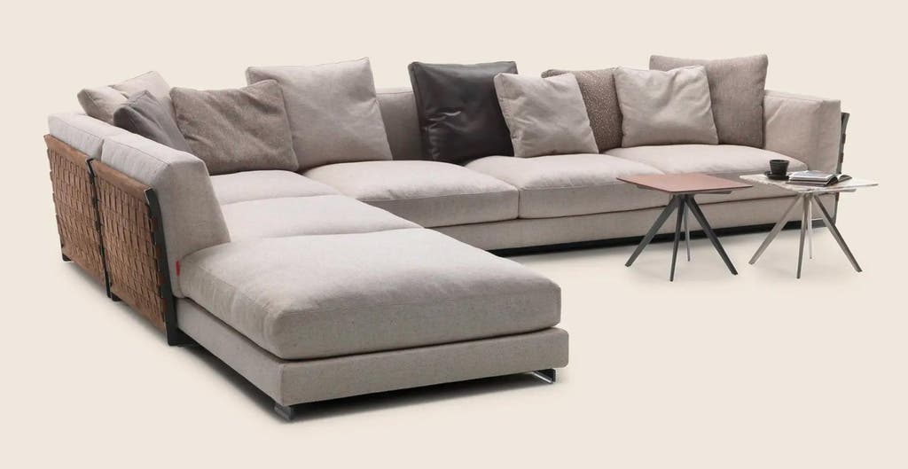 Flexform Cestone hoekbank – 97 × 315 cm – foto 20