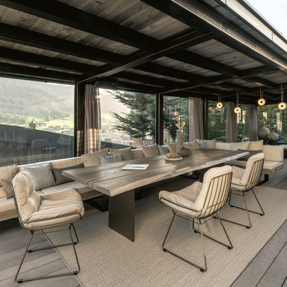 Janua outdoor tafel en Freifrau eetkamerstoelen – set – foto 8